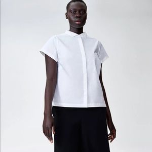 EUC Aster Tuxedo shirt from Universal Standard